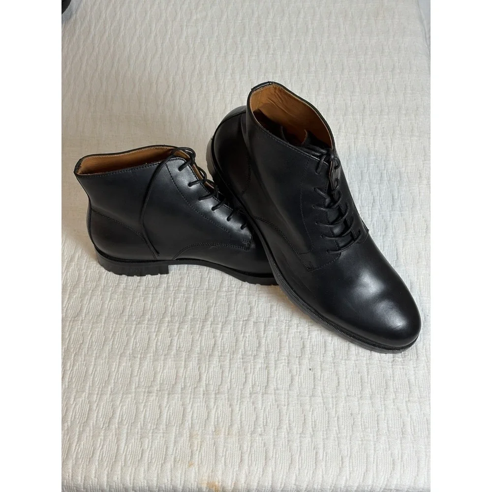 Dunross & Sons Black Chelsea Boots Size 13